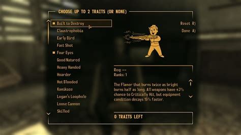 best traits in new vegas|best fallout new vegas skills.